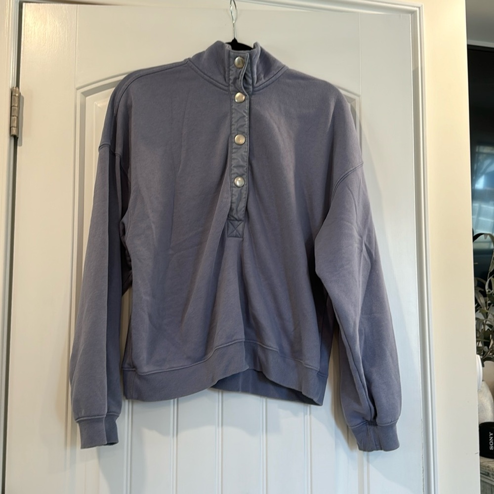 Blue sweatshirt